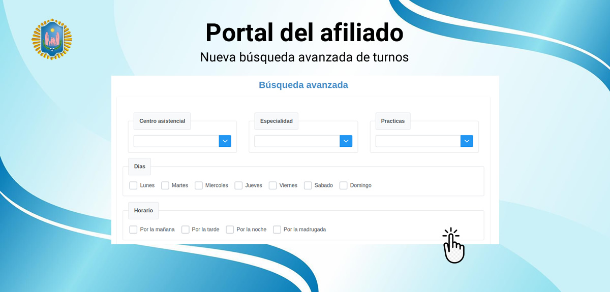 portal afiliado busqueda avanzada turnos